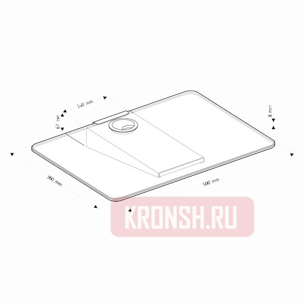 Кронштейн для аппаратуры Holder DVD-F1001