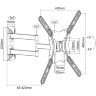 Кронштейн iTECHmount LCD-544 (чёрный)