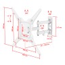 Кронштейн для телевизора Uniteki FM1504W (белый)    