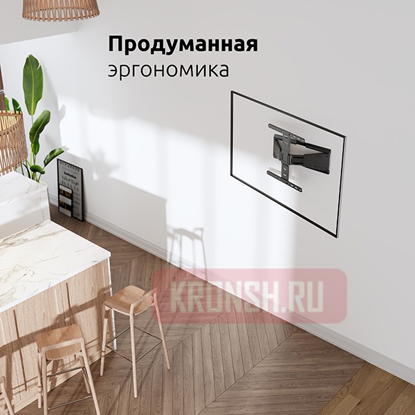 Кронштейн для телевизора Uniteki FM250USLIM