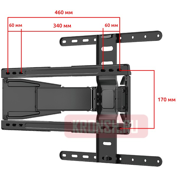Кронштейн для телевизора Uniteki FM250USLIM