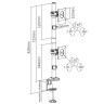 кронштейн iTECHmount MBS-21F
