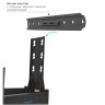 Кронштейн для телевизора Kromax ULTRA SLIM-101 (чёрный) 