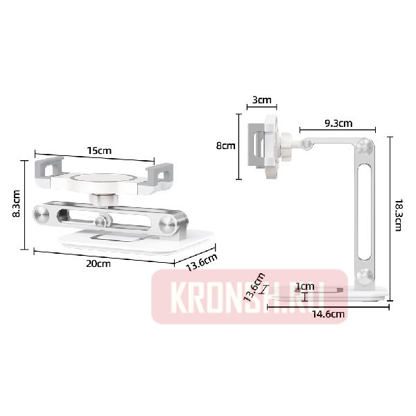 Крепление для планшета ARTKRON Pad RS718