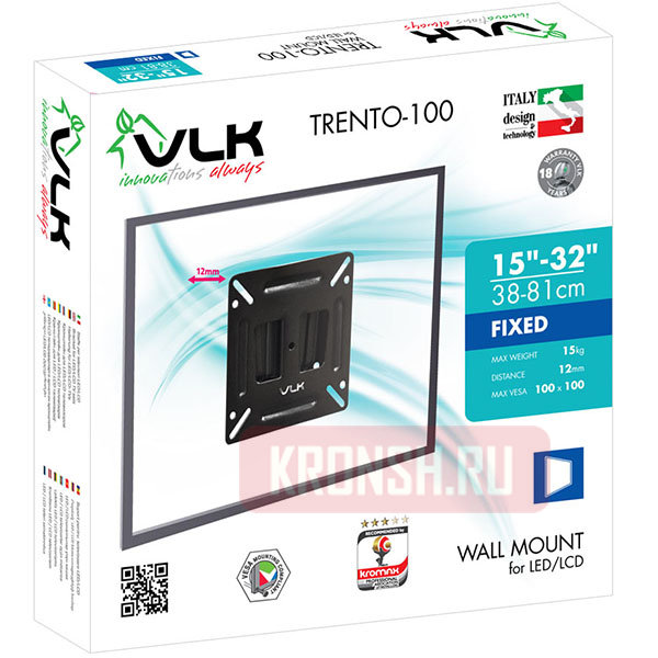 Кронштейн для телевизора VLK Trento-100