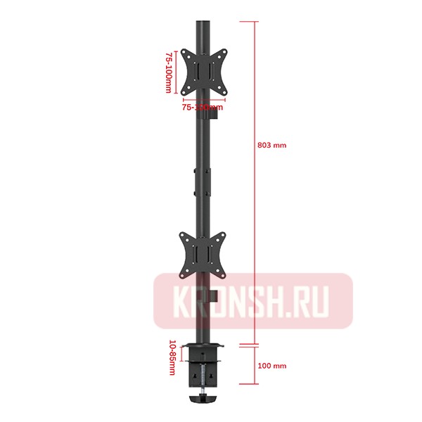 Кронштейн для монитора Uniteki FMT62