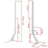 Настольный кронштейн для телевизора Uniteki ST003NW (белый)