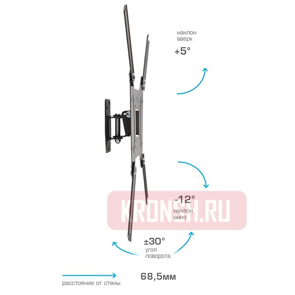 Кронштейн для телевизора Kromax Optima-402 
