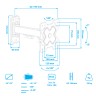 Кронштейн для телевизора Arm-Media MARS-5