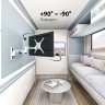 Кронштейн для телевизора Uniteki FM386AUTO (серебристый)