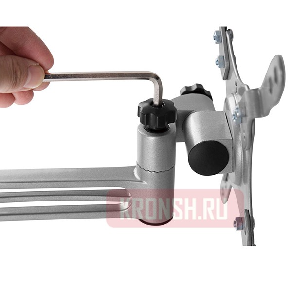 Кронштейн для телевизора Uniteki FM386AUTO (серебристый)