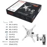Кронштейн для телевизора Uniteki FM386AUTO (серебристый)