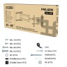 Кронштейн для телевизора Uniteki FML60N (черный)     