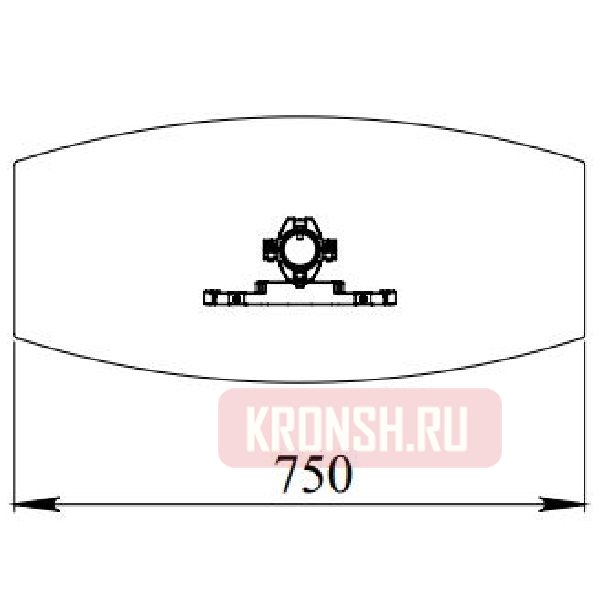 Стойка для телевизора ARTKRON PMW40 (чёрная)  