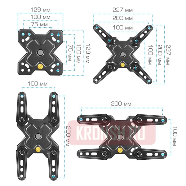 Кронштейн для телевизора Arm-Media MARS-7