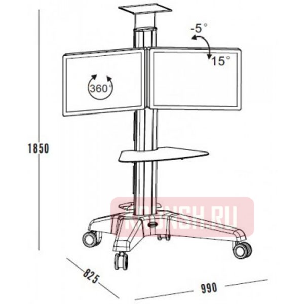 стенд для телевизора iTECHmount PSF207