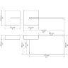Кронштейн для аппаратуры ​Meliconi Ghost Cube Soundbar (белый)