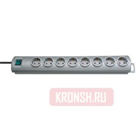 Удлинитель Brennenstuhl (8 розеток, 2 м, чёрный), 1153390128 