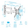 Кронштейн для телевизора Arm-Media MARS-8