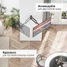 Кронштейн для телевизора Uniteki FML728 (черный)
