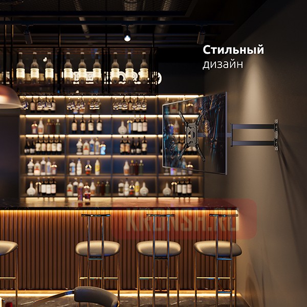 Кронштейн для телевизора Uniteki FML728 (черный)