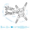 Кронштейн для телевизора Kromax Atlantis-45