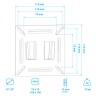 Кронштейн для телевизора Arm-Media LCD-01