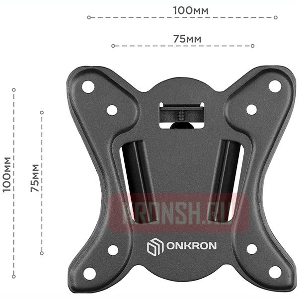 Кронштейн для телевизора Onkron NP14 (чёрный) 
