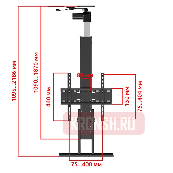 Лифт для телевизора Uniteki 3755