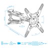 Кронштейн для телевизора Kromax Atlantis-45 (белый)