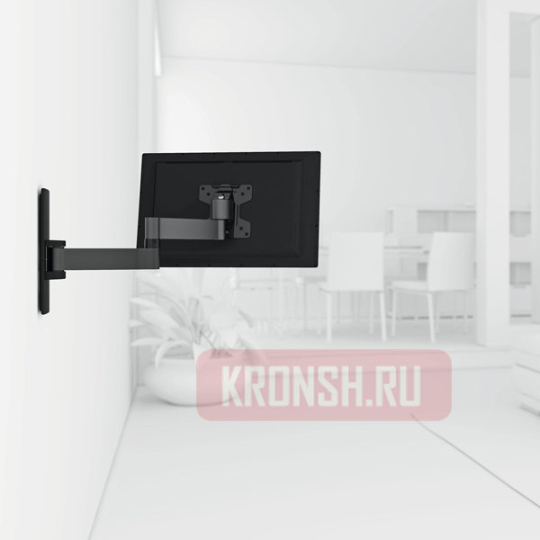 Кронштейн для телевизора Vogels WALL 2045 (чёрный) 