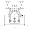Кронштейн для монитора ARTKRON PLM-1022