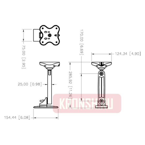 кронштейн EGC EGL-101