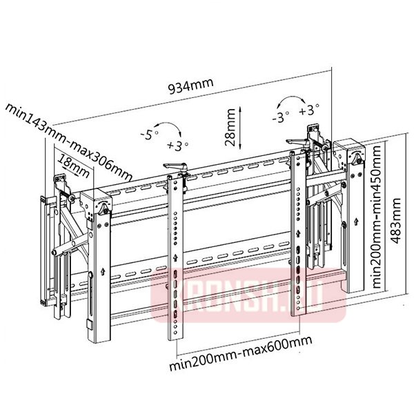 Кронштейн Digis DSM-P0380
