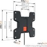 Кронштейн для телевизора Vogels WALL 3105