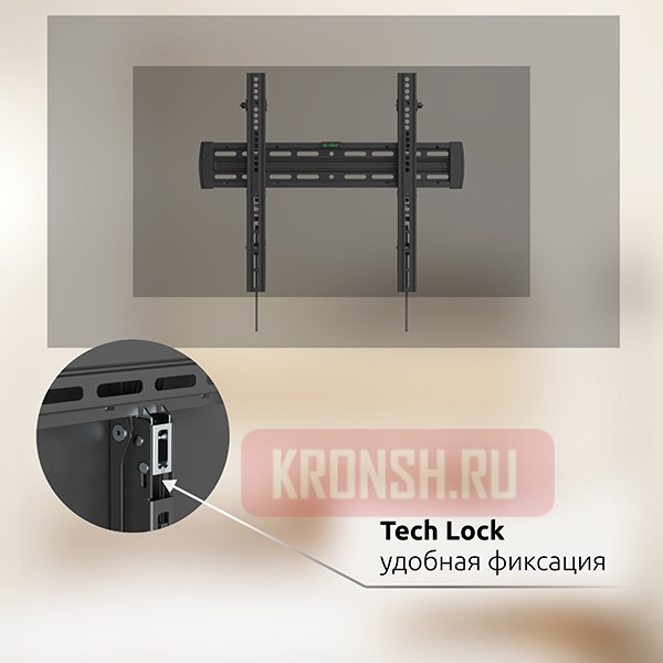 Кронштейн для телевизора Uniteki TM4040RD (чёрный)