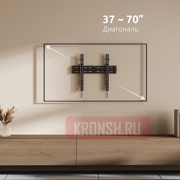 Кронштейн для телевизора Uniteki TM4040RD (чёрный)