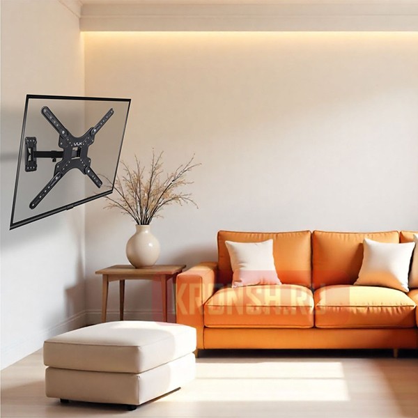 Кронштейн для телевизора VLK Trento-26 (чёрный)     