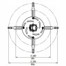 Кронштейн ARTKRON PRJ-700W (400-700 мм)