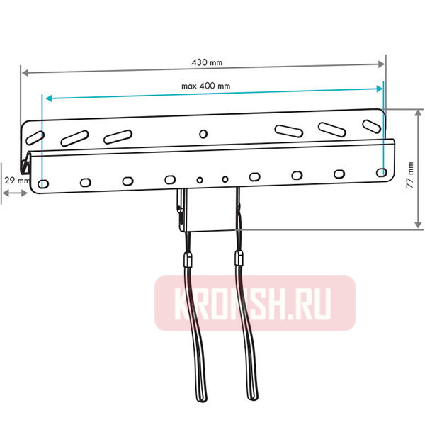 Кронштейн для телевизора VLK Trento-21