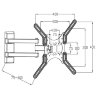 Кронштейн для телевизора Digis DSM-8043