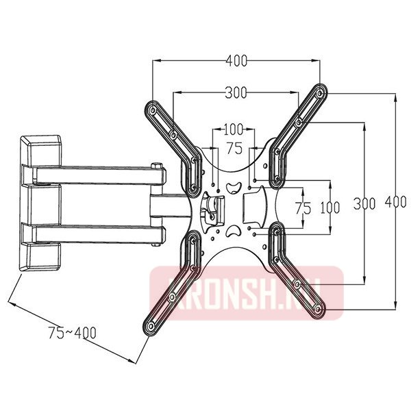 Кронштейн для телевизора Digis DSM-8043