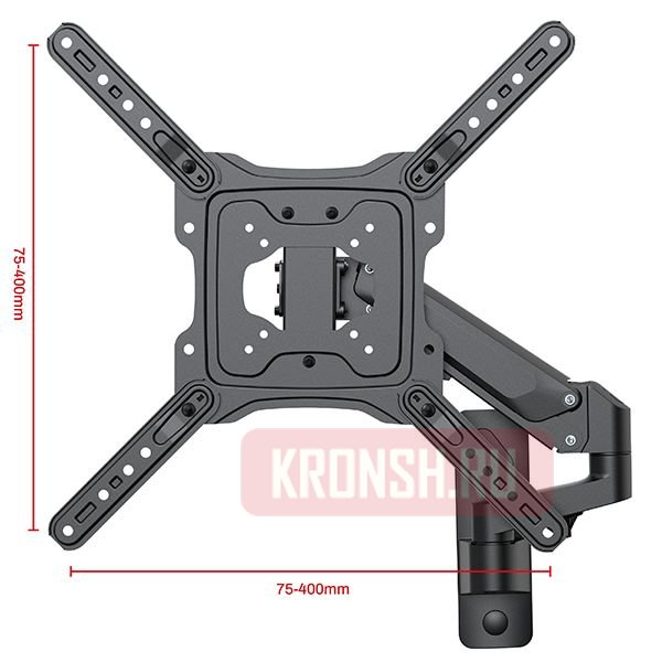 Кронштейн для телевизора Uniteki FMG500B (чёрный)