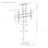 Лифт для телевизора Brateck LP66E-46ML