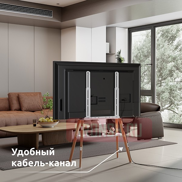 Стойка Uniteki STW008WOOD-W (белая)