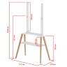 Стойка Uniteki STW008WOOD-W (белая)