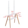 Стойка Uniteki STW008WOOD-W (белая)