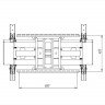 Кронштейн для телевизора ARTKRON Powerful-100XL