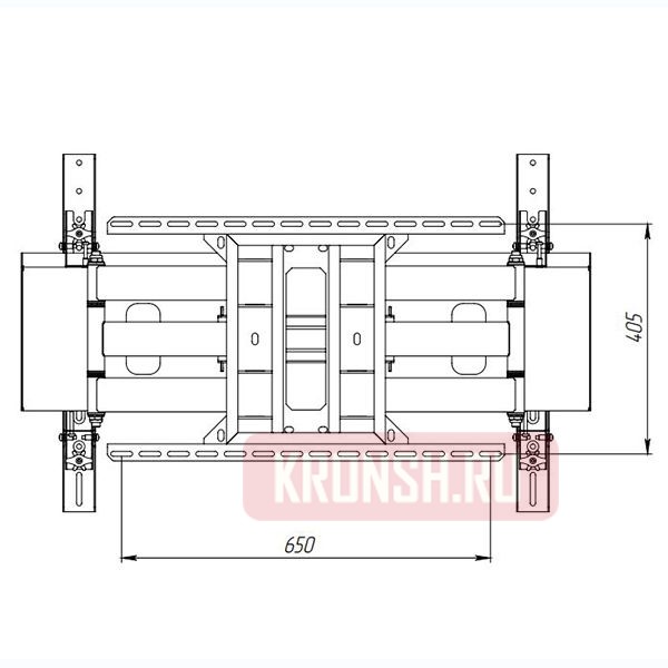 Кронштейн для телевизора ARTKRON Powerful-100XL