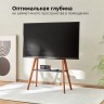 Стойка Uniteki STW008WOOD-B (чёрная) 